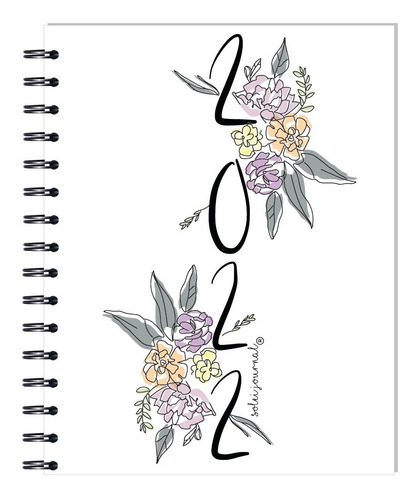 Agenda 2022 Solei Journal, Con Stickers