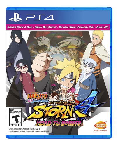 Naruto Shippuden: Ultimate Ninja Storm 4 Road to Boruto  Naruto Shippuden: Ultimate Ninja Storm Standard Edition Bandai Namco PS4 Físico