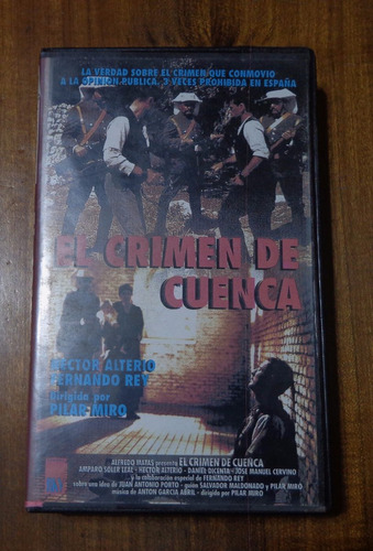 El Crimen De Cuenca - Vhs Original En Excelente Estado