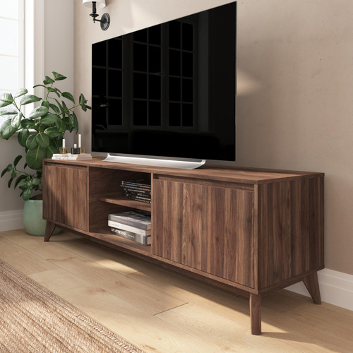 Merrick Lane Poppy Soporte De Tv Moderno De Mediados De