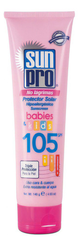 Protector Sunpro 105 Bebes