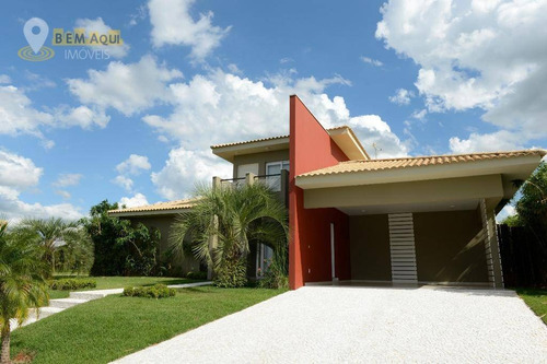 Imagem 1 de 30 de Casa Com 3 Dormitórios À Venda, 350 M² Por R$ 2.600.000,00 - Condomínio Fazenda Alvorada - Porto Feliz/sp - Ca1535