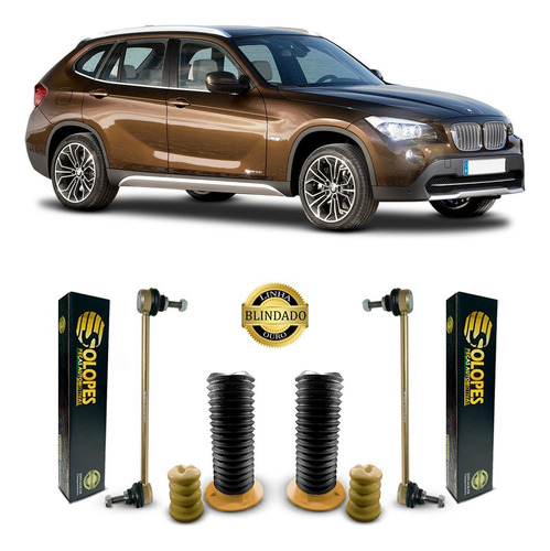 2 Kit Parcial Bieleta Dianteira Bmw X1 2016 A 2022 Blindada