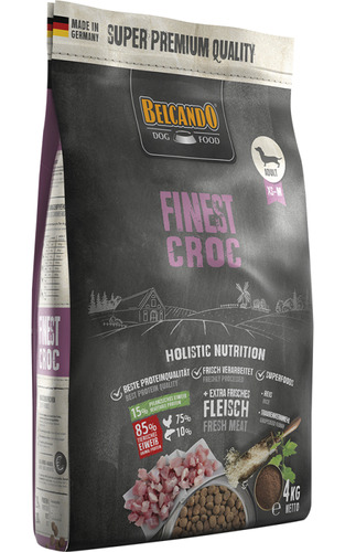 Belcando Finest Croc Para Perros 4 Kg Bolsa