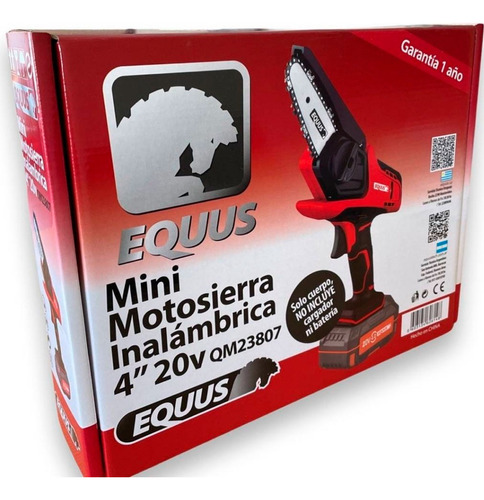 Mini Motosierra Inalámbrica Equus 4+cargador+bateria  H Y T