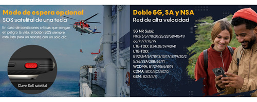 Celular Ulefone Armor 23 Ultra 5g Smartphone Robusto Desbloqueado Doble Sim Mensaje Satelital 12gb+512gb 6.78 Pulgadas Fhd+ 50mp+50mp Cámara Andriod13