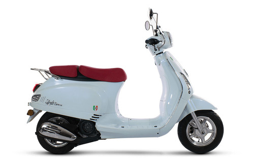 Imagen 6 de 16 de Motomel Strato Euro 150 0km Vintage Styler Vespa Automatica