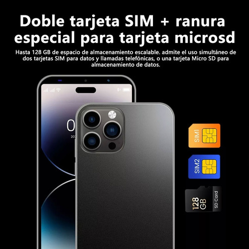 Teléfonos Inteligentes Android Baratos I14 Mini 5.0 En Ram 1gb Y Rom 8gb