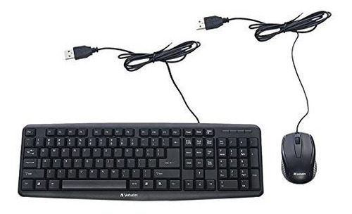 Set De Teclado Y Mouse Gamer Cableados Verbatim Mouse