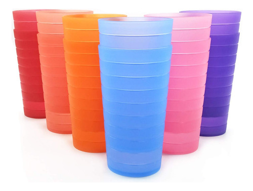 Vasos Mixtos De Plastico De 22 Onzas, Vasos De Bebida, Vasos