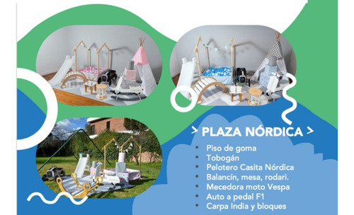 Imagen 5 de 6 de Alquiler Plaza Blanda Montessori Nórdica Espacio De Juego