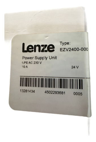 Fuente 24v Industrial Lenze Ezv2400-000