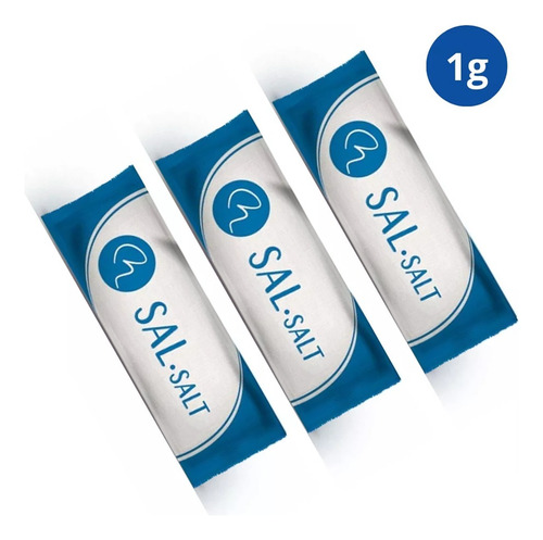 Sal En Sachet 1gr X 2000 Sobres / Sachet De Sal En Sobre
