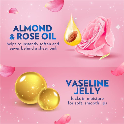 Vaseline Lip Bálsamo Labial Em Bastão Com Vaseline Jelly