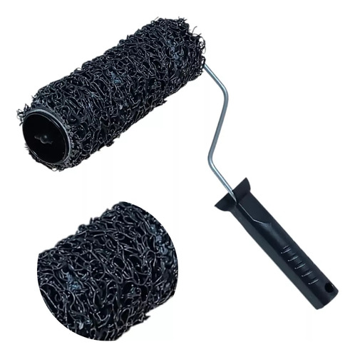 Rodillo Para Texturado Rústica 22 Cm Genérica Poliéster