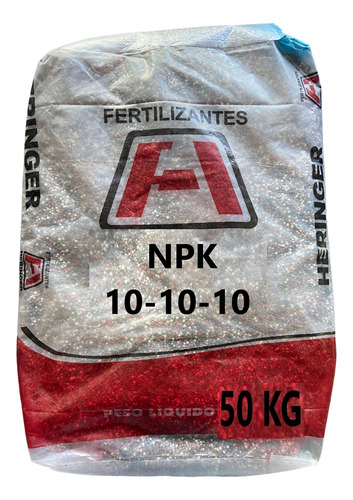 Adubo Fertilizante Npk 10-10-10 50kg Grama Jardim Uso Geral