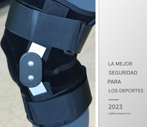 Rodillera Bisagra Soporte Rótula Y Estabilidad /certificada