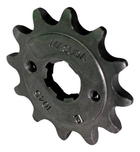 Engrane Traccion Delantero Acero #1045 12t P/ Italika Rc200