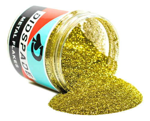 Didspade: Citron Gold 0.008 - Flake De Metal 2oz