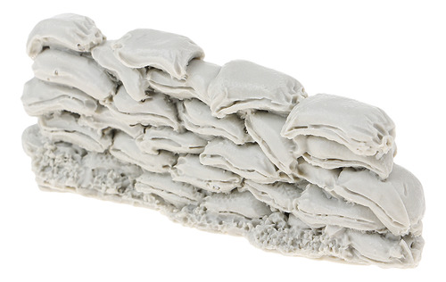 1:35 Modelos Pared De De Arena Sandbag Wall Model Miniatura