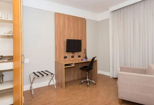 Imagem 2 de 15 de Transamerica Executive Bela Cintra - Flat Para Investimento No Pool Hoteleiro. - Sf32564