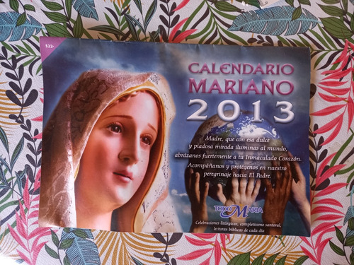 Almanaque Calendario Mariano 2013