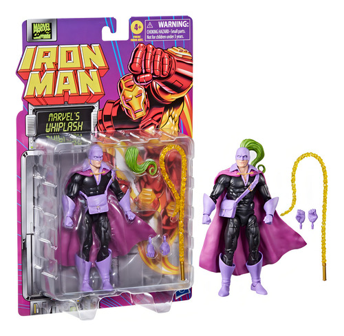Figura de cómic Black Whip de la serie Marvel Legends
