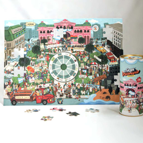 El Gran Descamisado Puzzle Rompecabezas Peron Plaza De Mayo