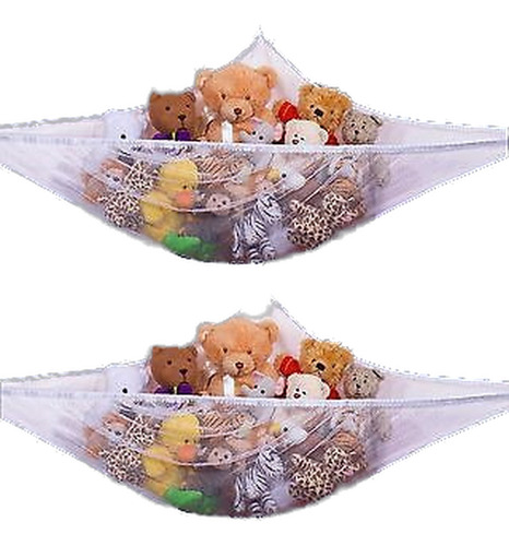 2ps Niños Juguete Hamaca Organizador Esquina Peluche Animale