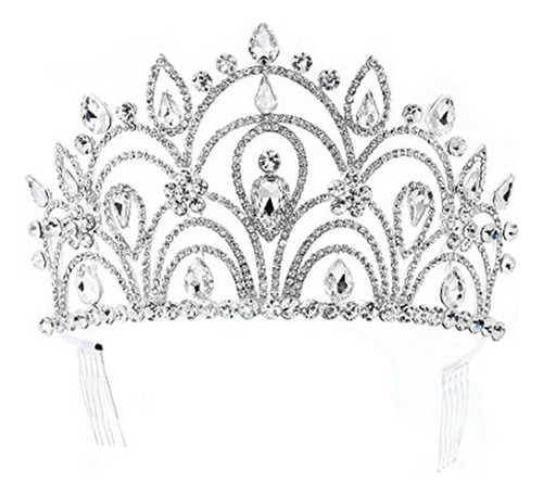 Diademas Para Cabello - Diademas - Eseres Tall Pageant Tiara