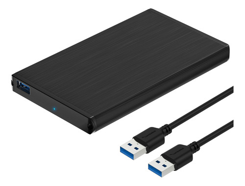 Sabrent Ultra Slim Usb 3.0 A 2.5 Pulgadas Sata Caja De Disc.