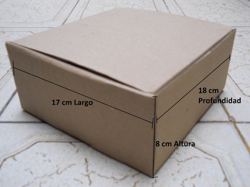 Caja De Carton Ideal Para Envíos Y Encomiendas Pack X 10 Uni