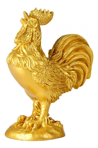 Estatuilla De Pollo, Estatua De Resina Animal, Escultura De