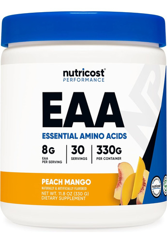 Nutricost Eaa Aminoácidos  330gr 30serv