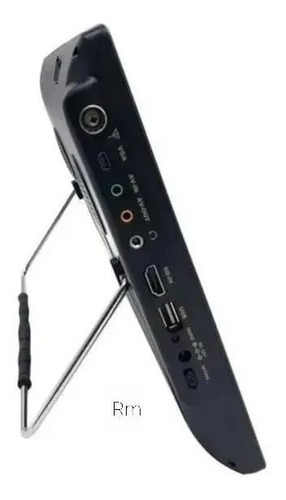 Imagem 5 de 8 de Tv Portátil Tomate Monitor 14´´ Digital Bateria Hdtv/dtv/isd