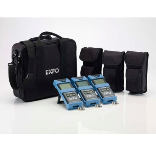 Kit Medidor De Potencia Óptica Fuentes Sm Mm Exfo Fiberbasix (Usado)