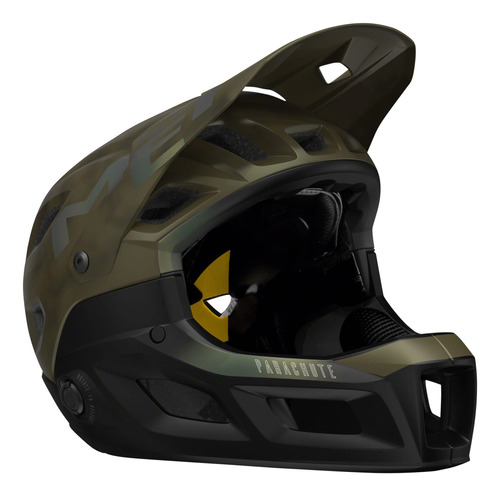 Met - Casco Parachute Mcr Mips - Kiwi Iridescente, Mate, M