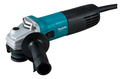 Esmerilhadeira Angular 4.1/2 Makita 850w M9510b 11000rp Azul-petróleo 50 Hz/60 Hz