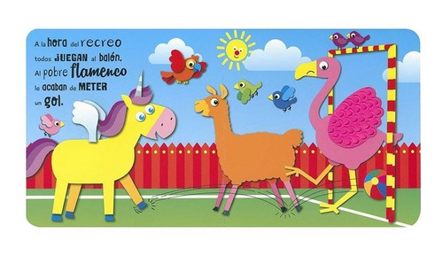 Imagen 3 de 7 de Libro El Pequeño Unicornio En El Colegio Con Texturas Edu
