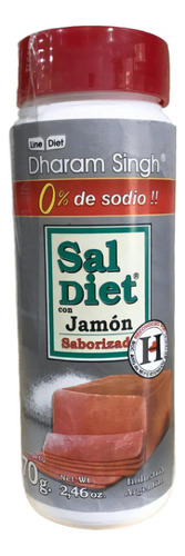 Sal 0% Sodio Sabor Jamon Dharam Singh Sin Gluten 70gr - Dw