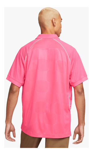 Camiseta Nike De Fútbol Dri-fit F.c Rosa Chicle Cod Dq5045
