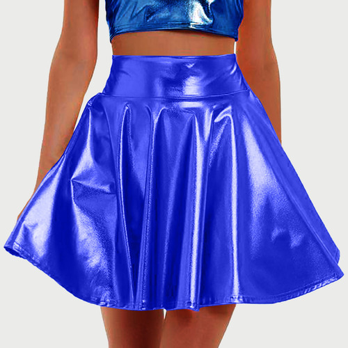 Saia Feminina R, Cor Sólida, Roupa De Apresentação De Palco
