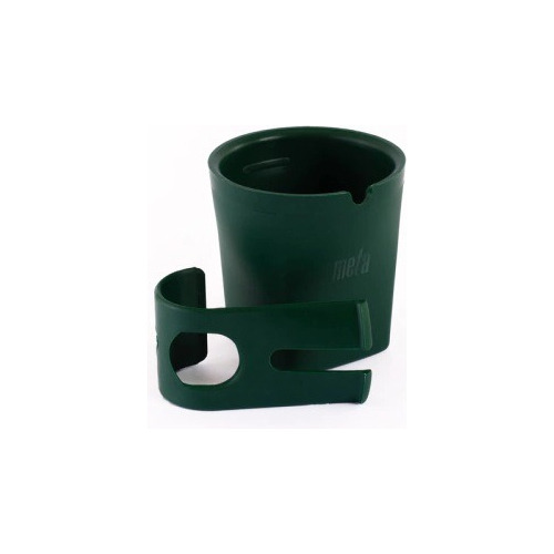 Mate Meta De Buena Cepa Con Legua Para Hacer Pared De Yerba Color Verde Oscuro