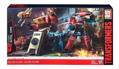 Transformers Platinum Edition Autobot Intel Ops Hasbro