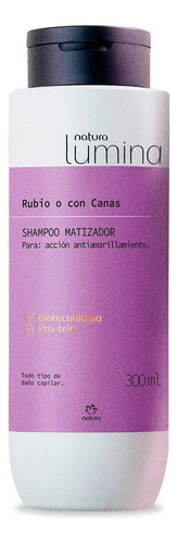 Shampu Matizador Lumina Natura 300ml