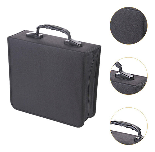 Estuche Organizador Para Cd, Estuche Para Guardar Discos,