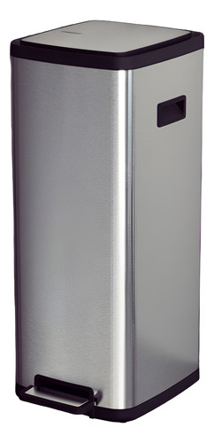 Lixeira Tramontina Linha Octos Inox 20 L Balde Removível e Pedal Acetinado