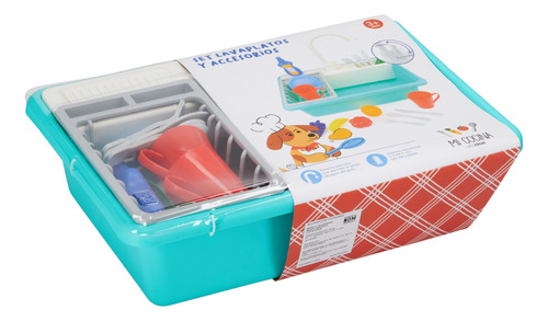 Set De Lavaplatos Y Accesorios De Juguete Casaideas