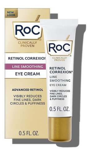 Roc Retinol Correxion Line Crema Ojos Retinol Ojeras 0.5oz