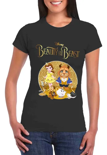 Camisetas personalizadas de la bella y la bestia sale